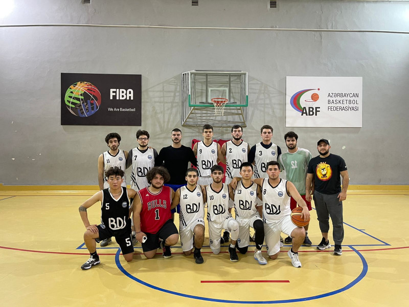 BDU-nun basketbol komandası I Tələbə Basketbol Liqasına vəsiqə qazanıb